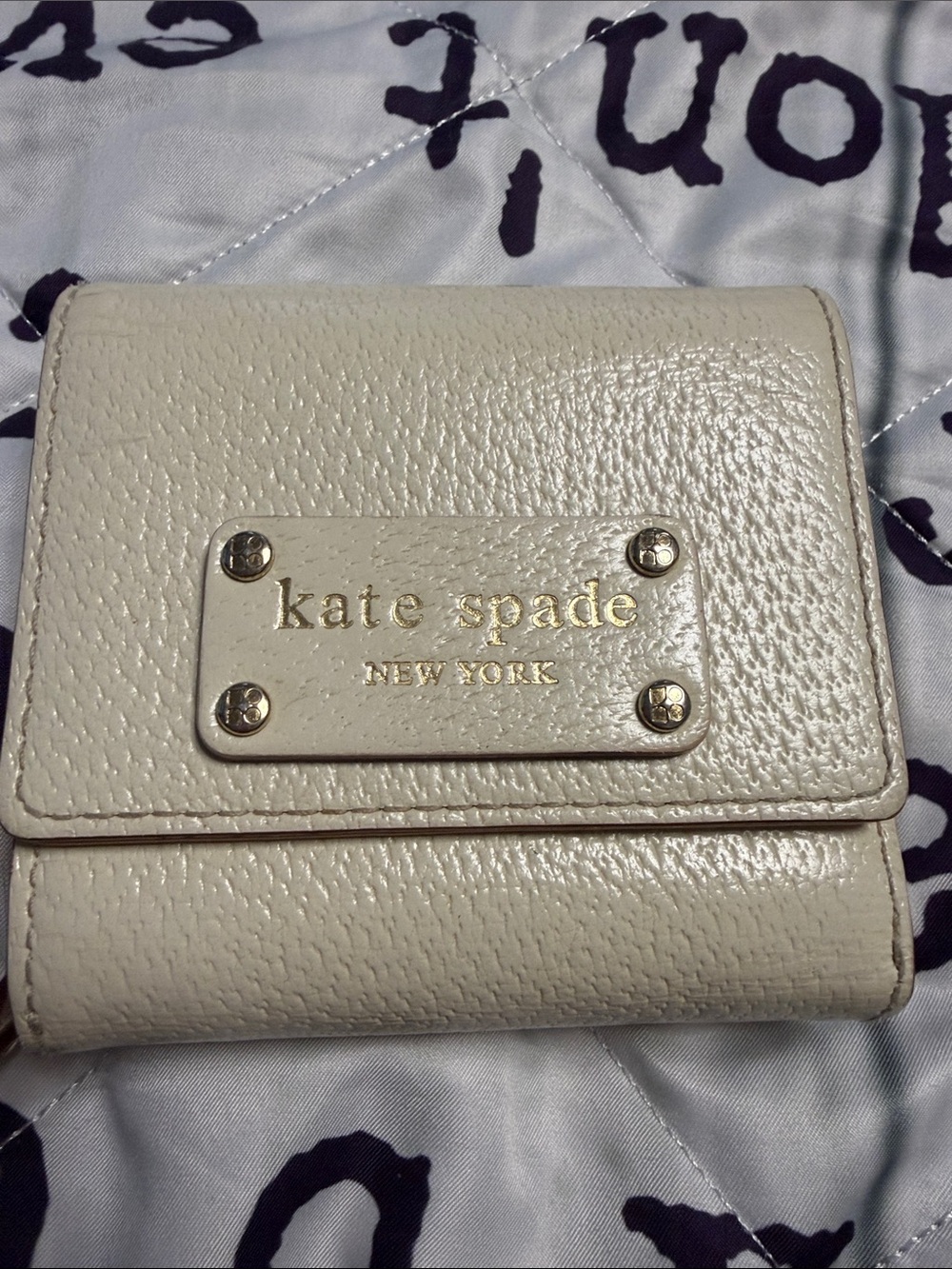 Kate Spade Cream Wallet